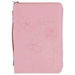Love Bible Cover - Pink - Extra Large