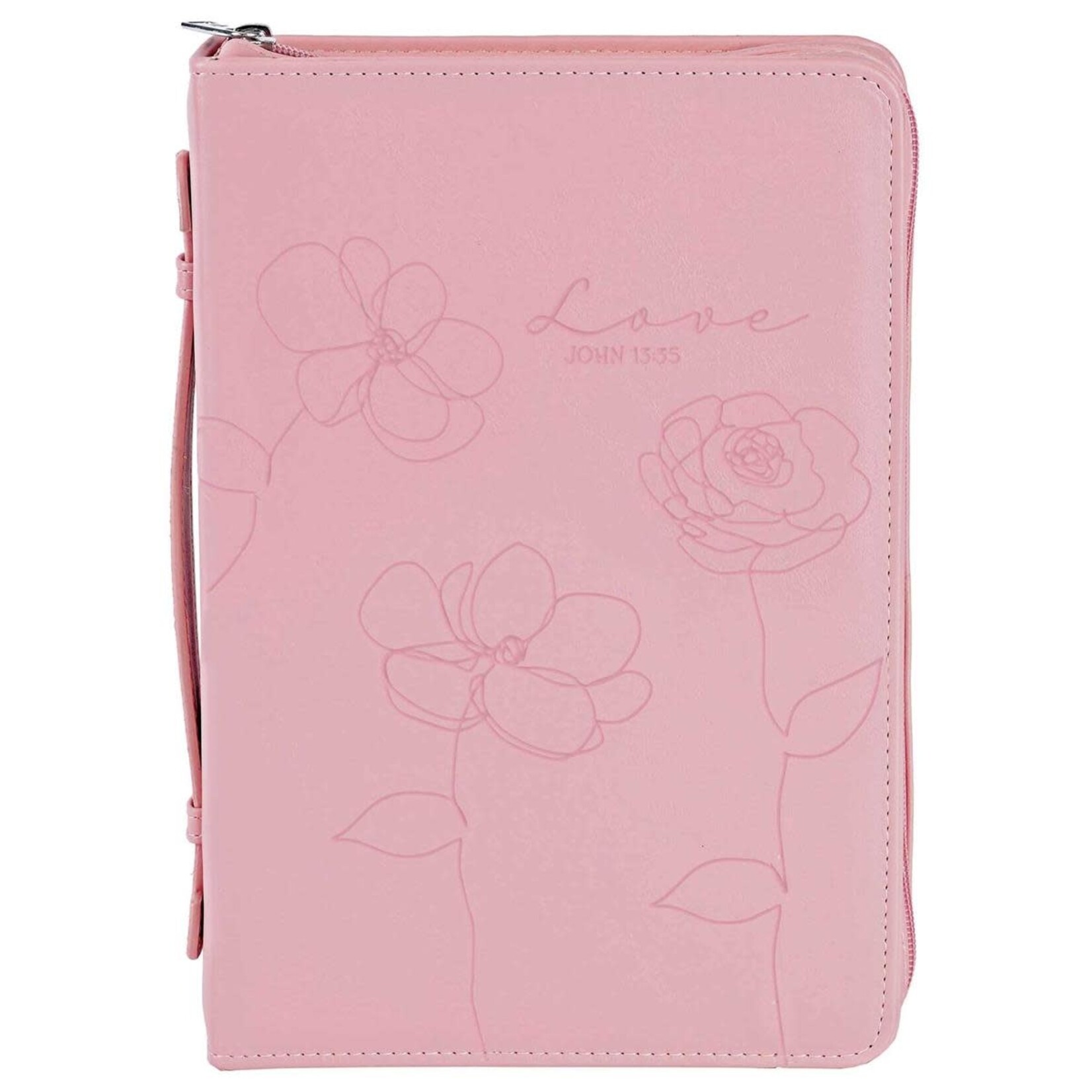 Love Bible Cover - Pink - Extra Large