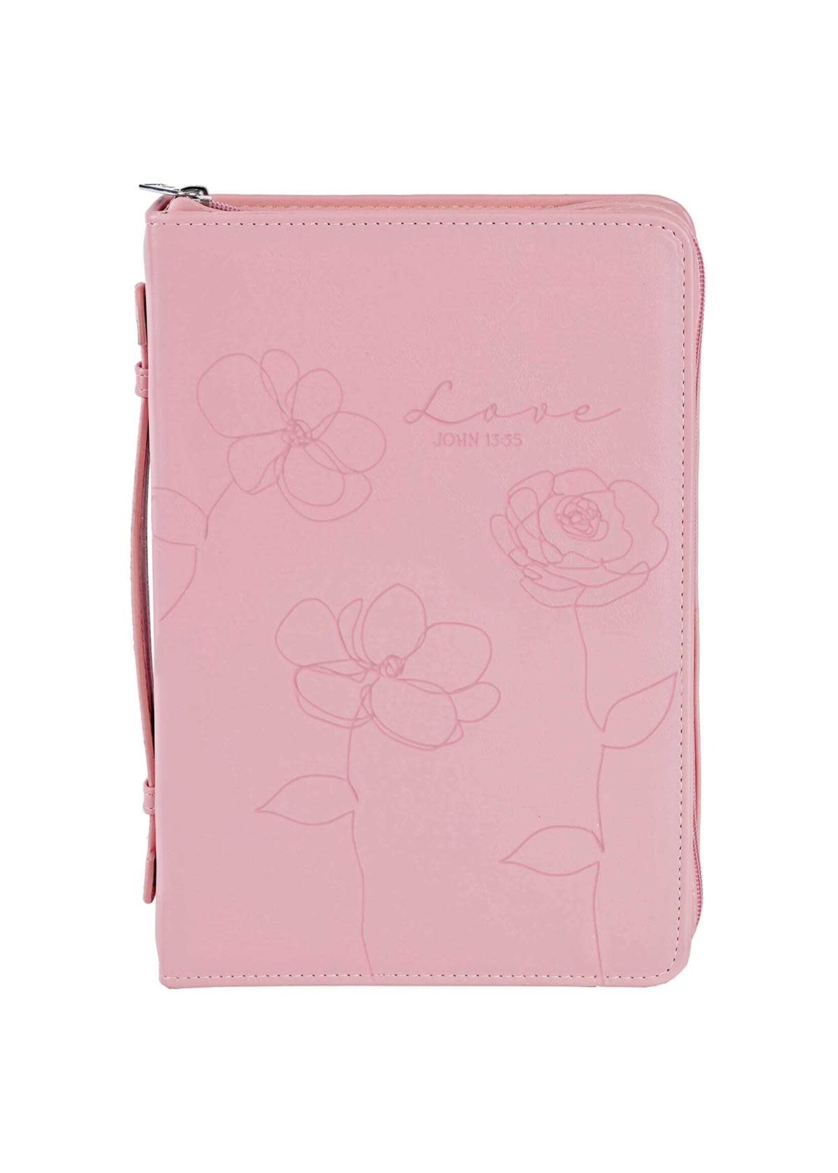 Love Bible Cover - Pink - Extra Large