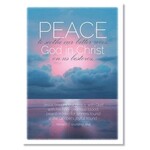 Hymns In My Heart - 5x7" Greeting Card - Encouragement - Peace to Soothe Our Bitter Woes