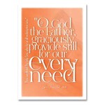 Hymns In My Heart - 5x7" Greeting Card - Graduation - O God the Father