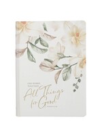 God Works Together All Things for Good Hardcover Journal - Romans 8:28