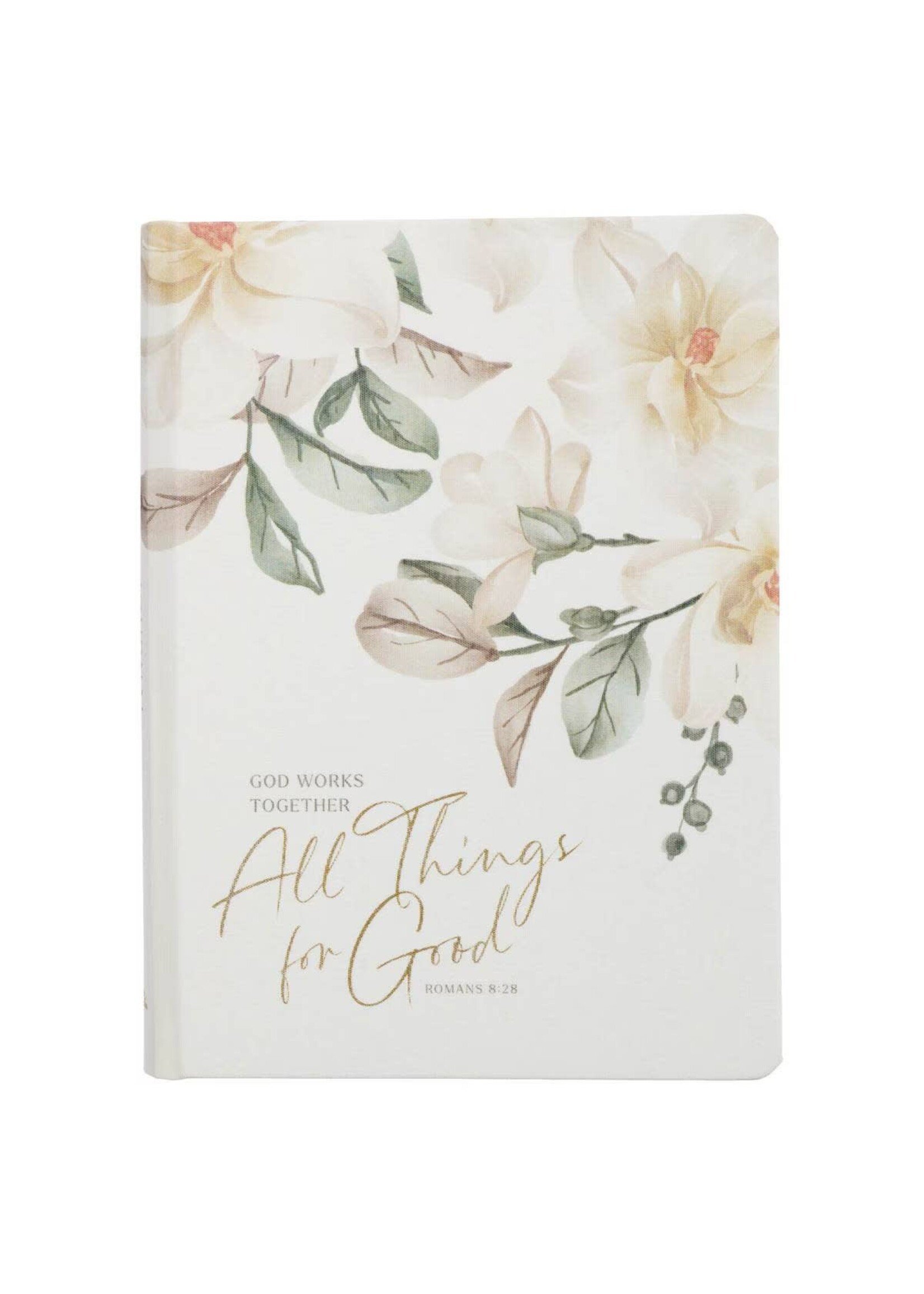 God Works Together All Things for Good Hardcover Journal - Romans 8:28