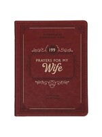 199 Prayers for My Wife Saddle Tan Faux Leather Prayer and Journaling Guide