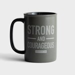 Dayspring Strong & Courageous 16 oz mug