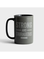 Dayspring Strong & Courageous 16 oz mug