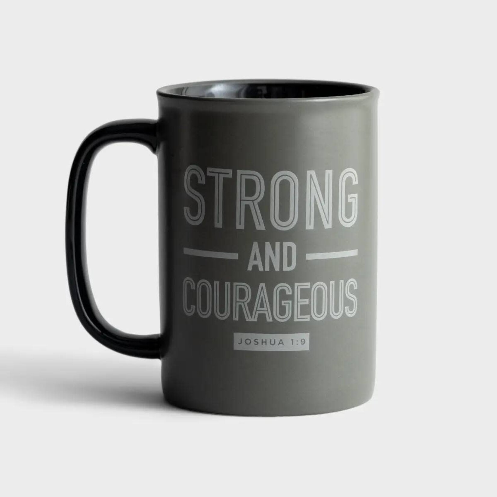 Dayspring Strong & Courageous 16 oz mug