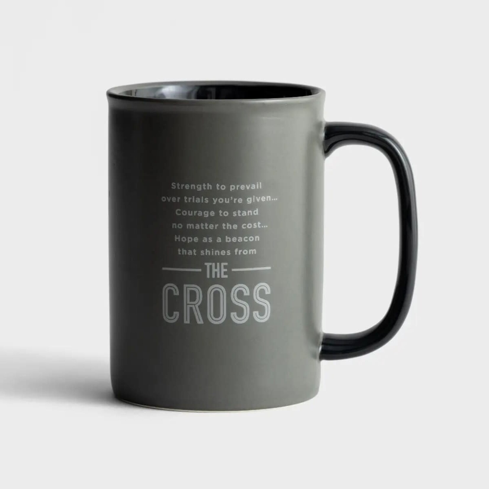 Dayspring Strong & Courageous 16 oz mug