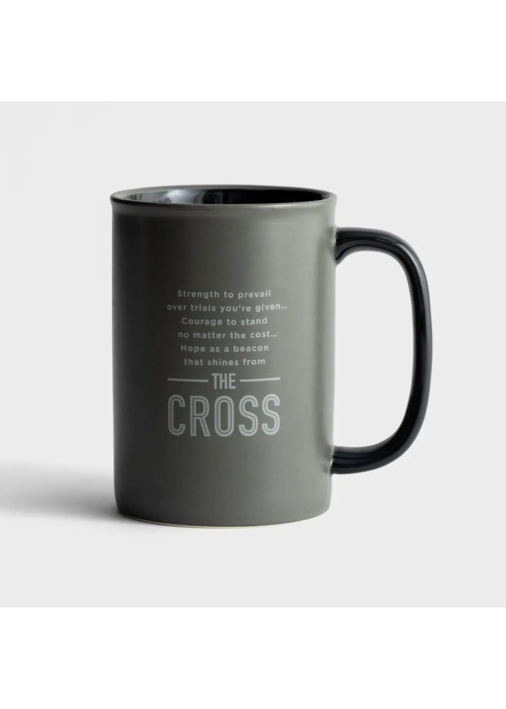 Dayspring Strong & Courageous 16 oz mug