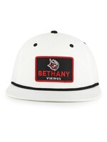 Bethany Vikings The Game white flat billed corded cap