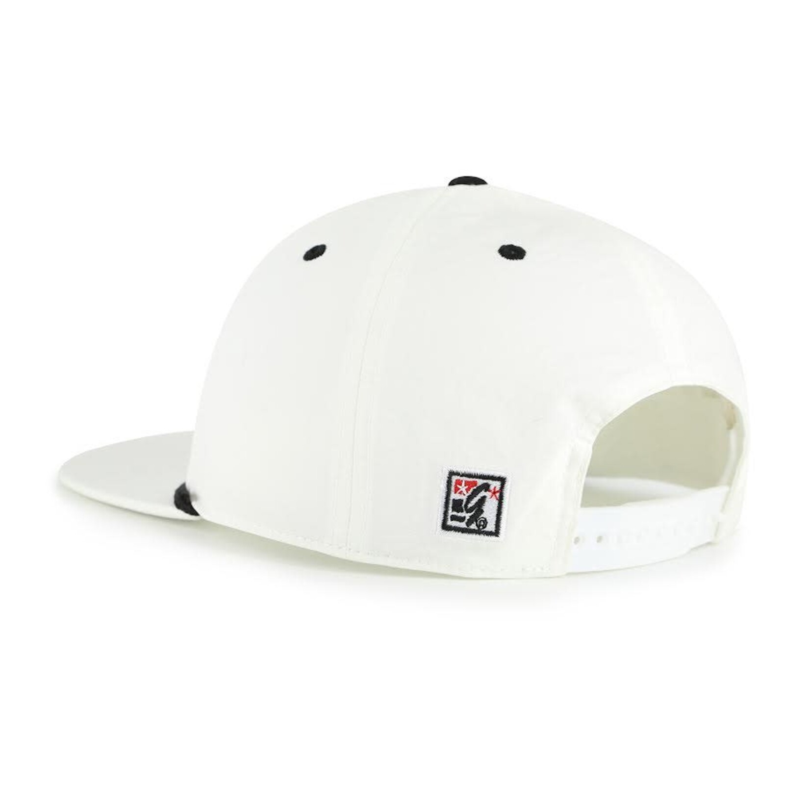 Bethany Vikings The Game white flat billed corded cap