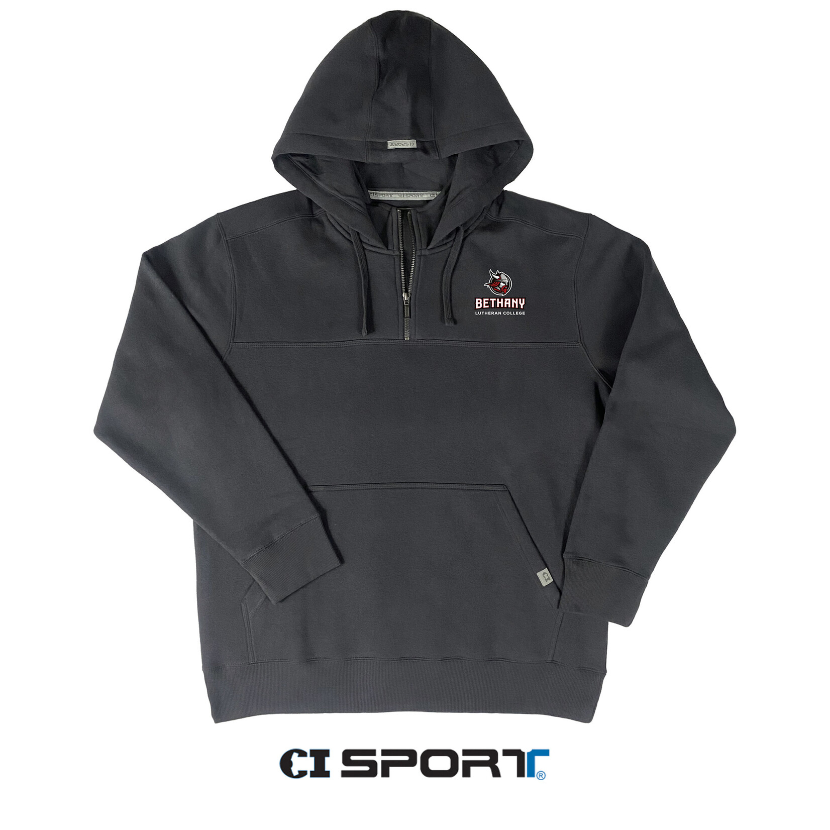 CI Summit ¼ Zip Hood - Slate
