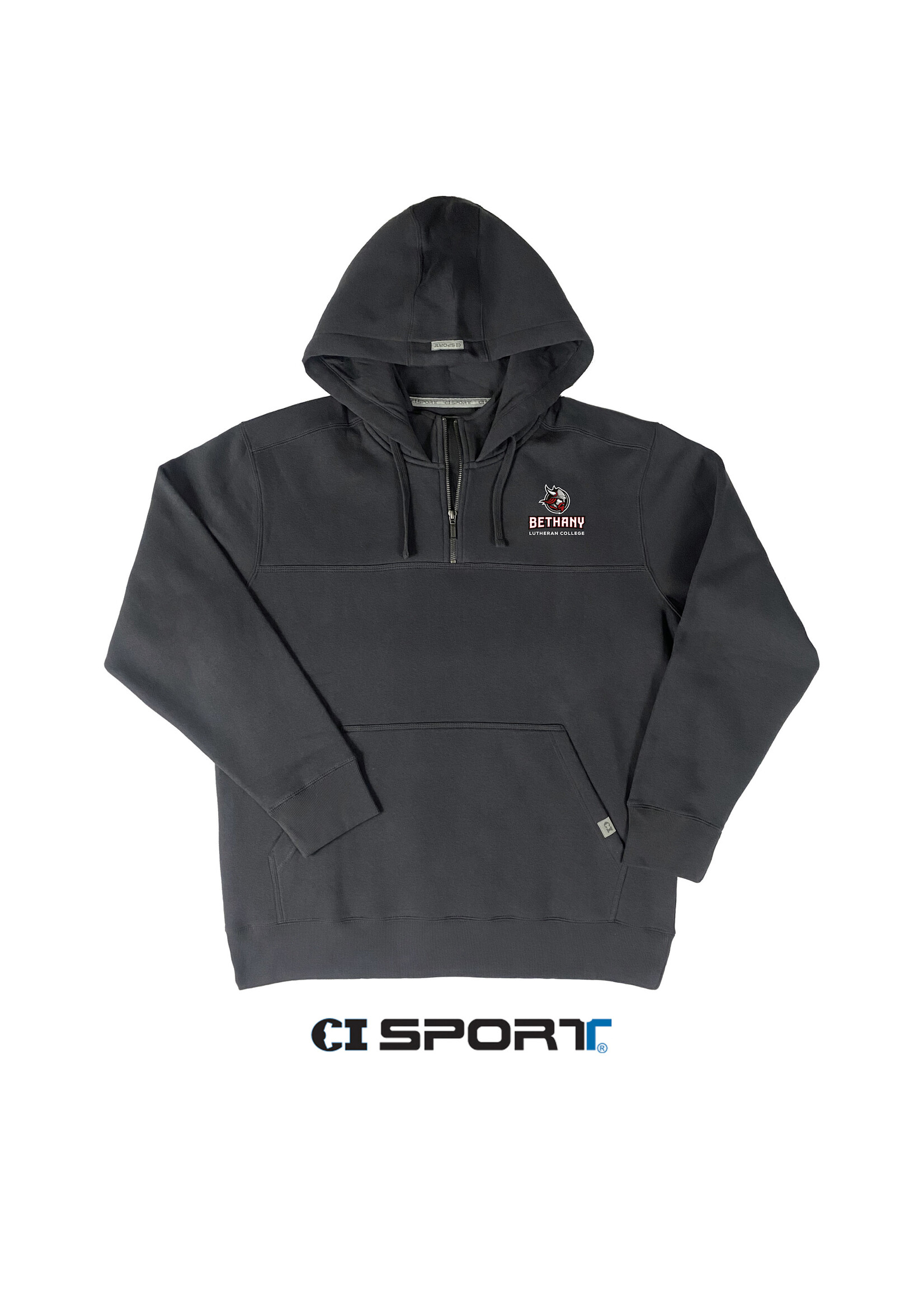 CI Summit ¼ Zip Hood - Slate