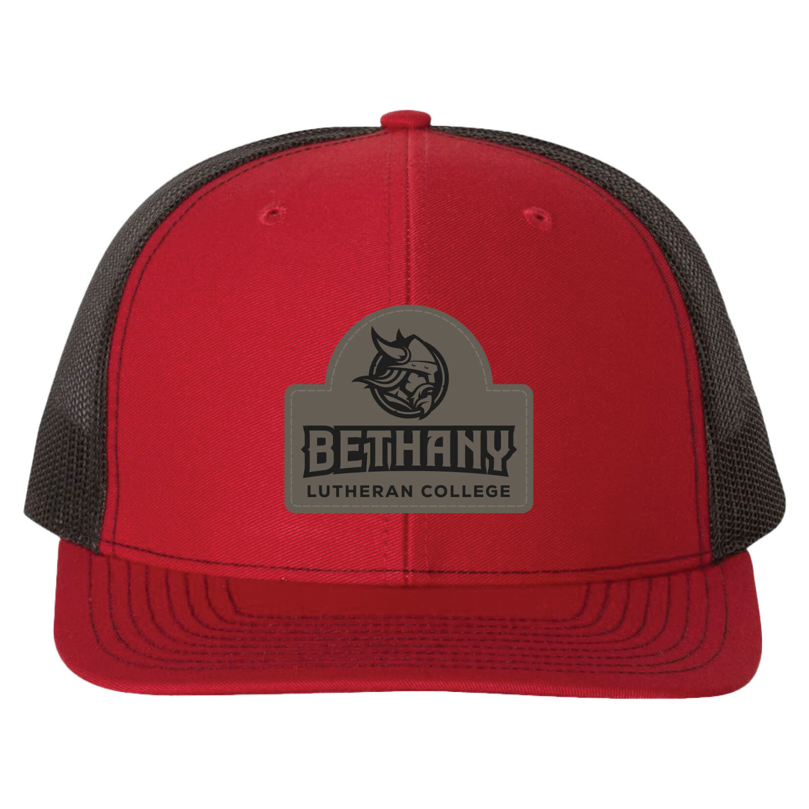 Leather Patch Trucker Cap