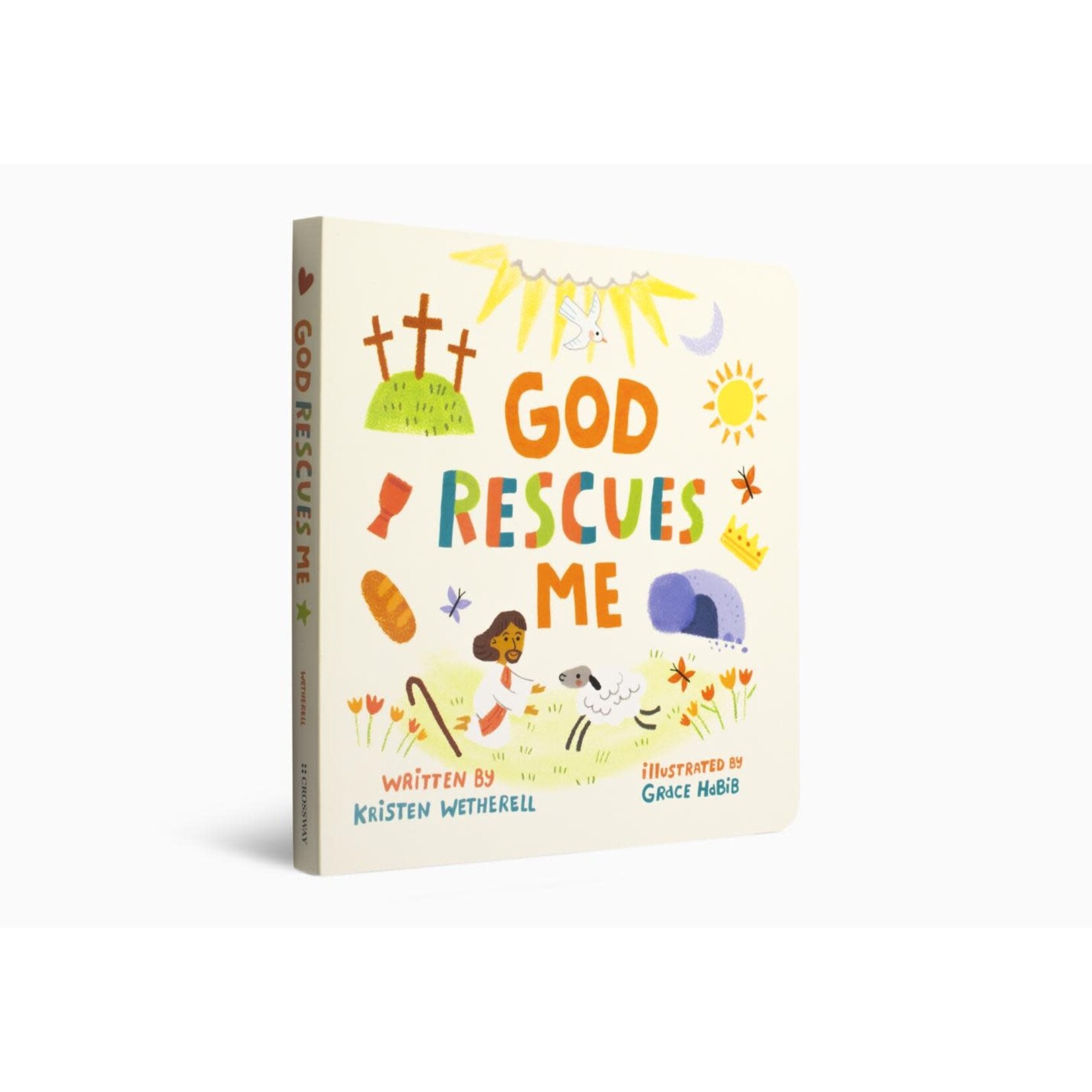 God Rescues Me - Board Book