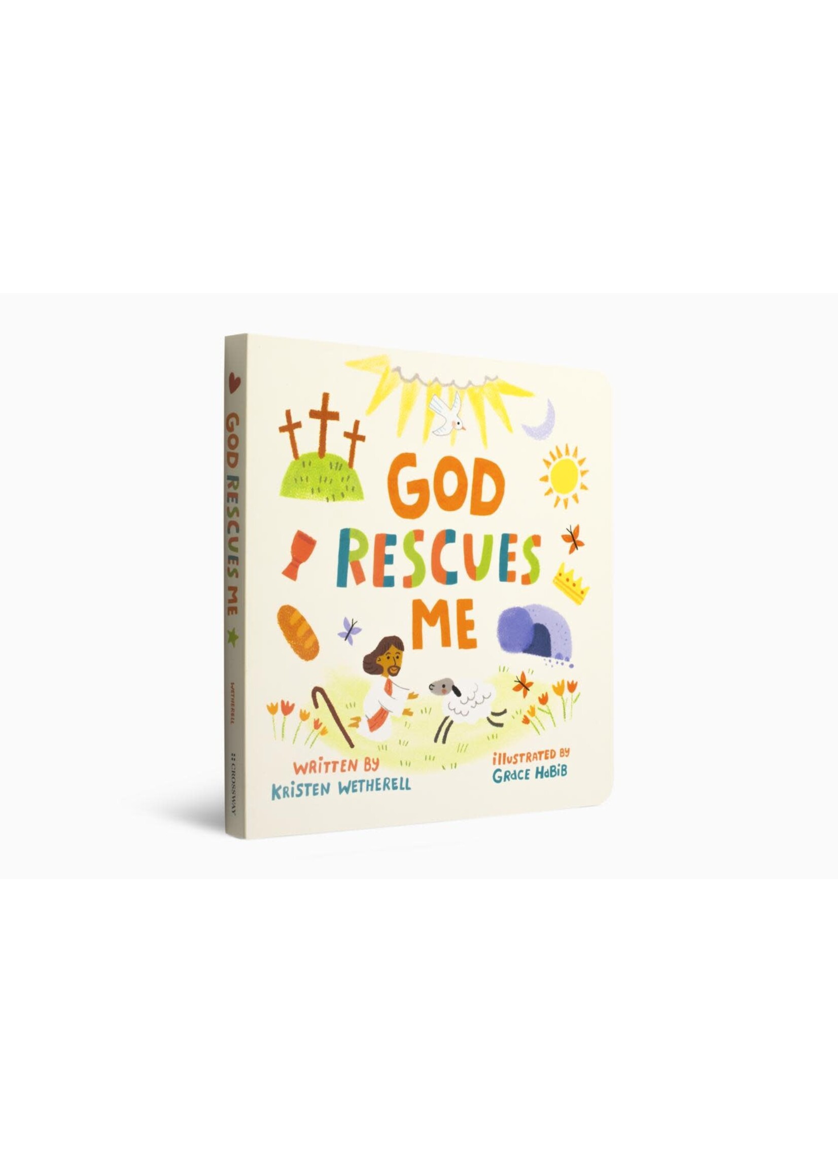 God Rescues Me - Board Book