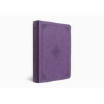 ESV Single Column Journaling Bible, Large Print - TruTone, Lavender, Ornament Design