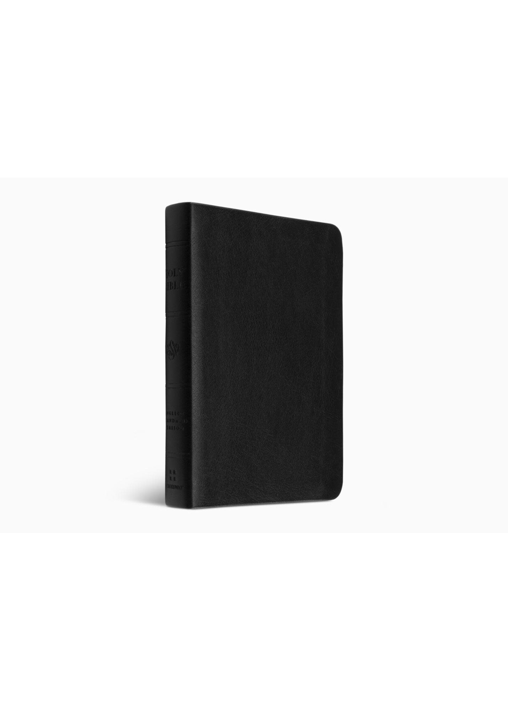 ESV Holy Bible - Value Compact Bible, TruTone Black
