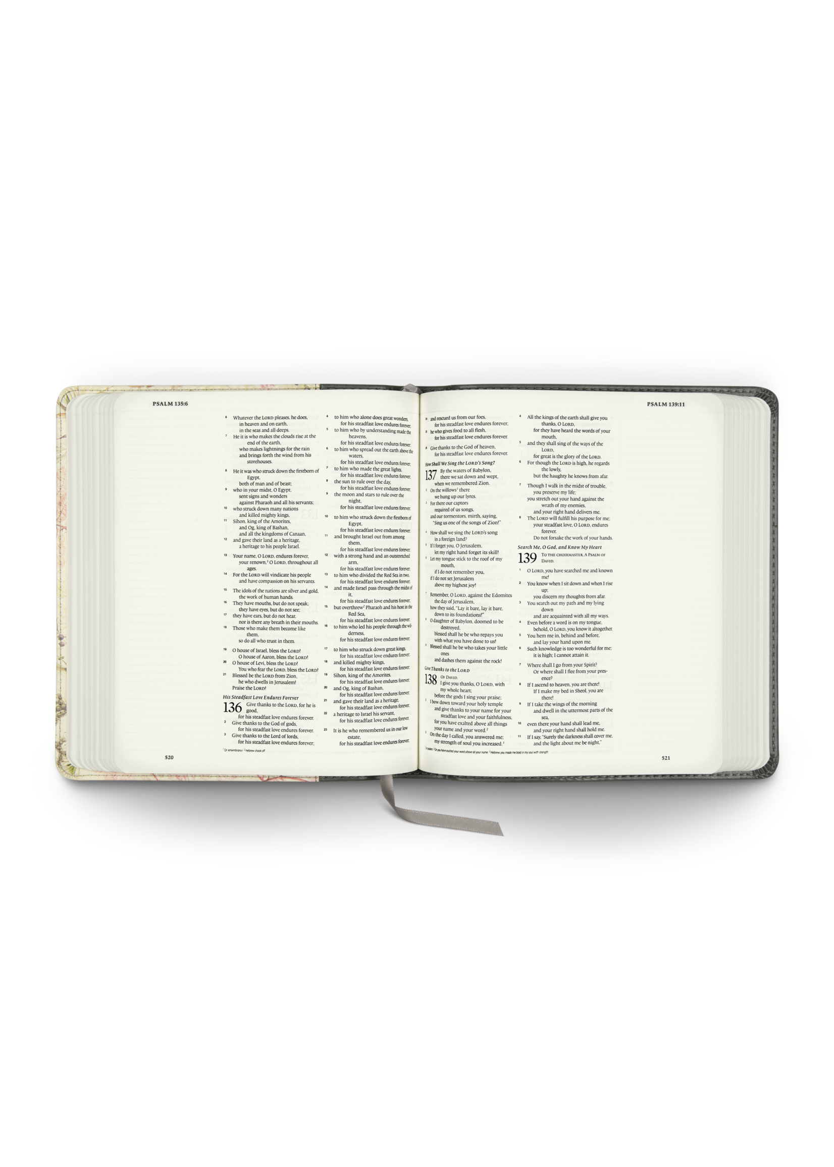 ESV Journaling Bible - Printed TruTone, Elegant Grace Design