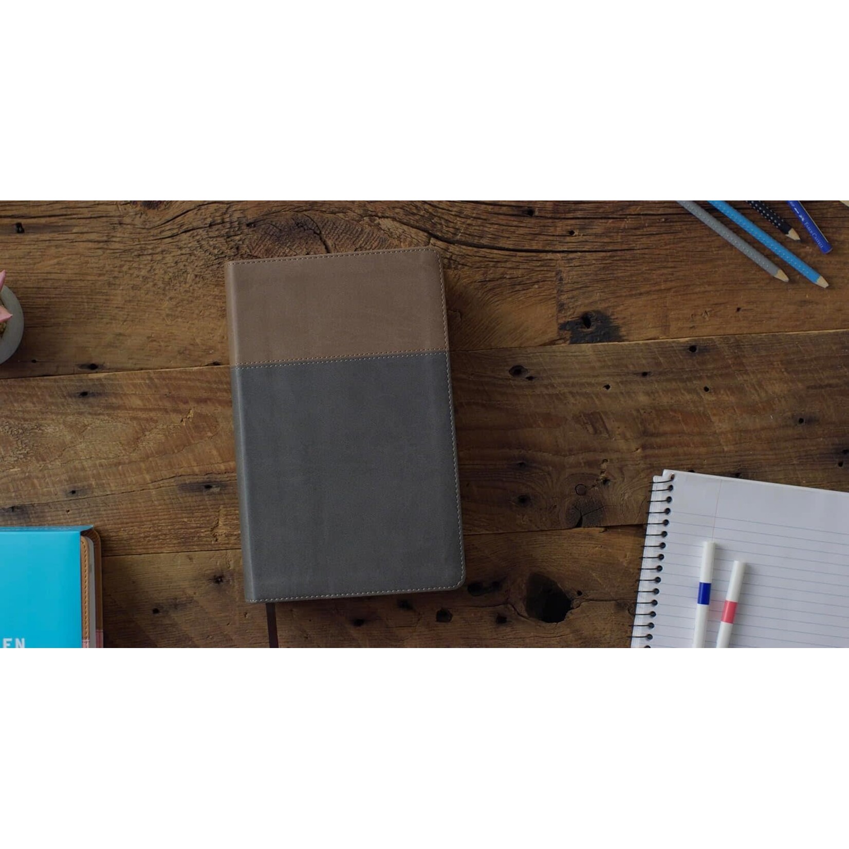 ESV Teen Study Bible - Trutone, Slate / Umber