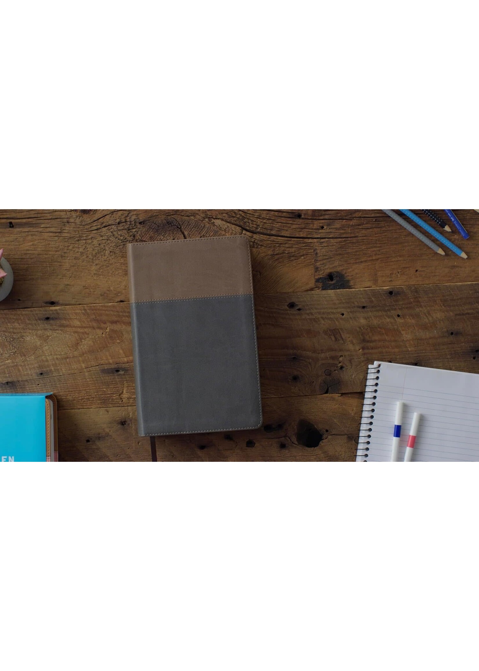 ESV Teen Study Bible - Trutone, Slate / Umber