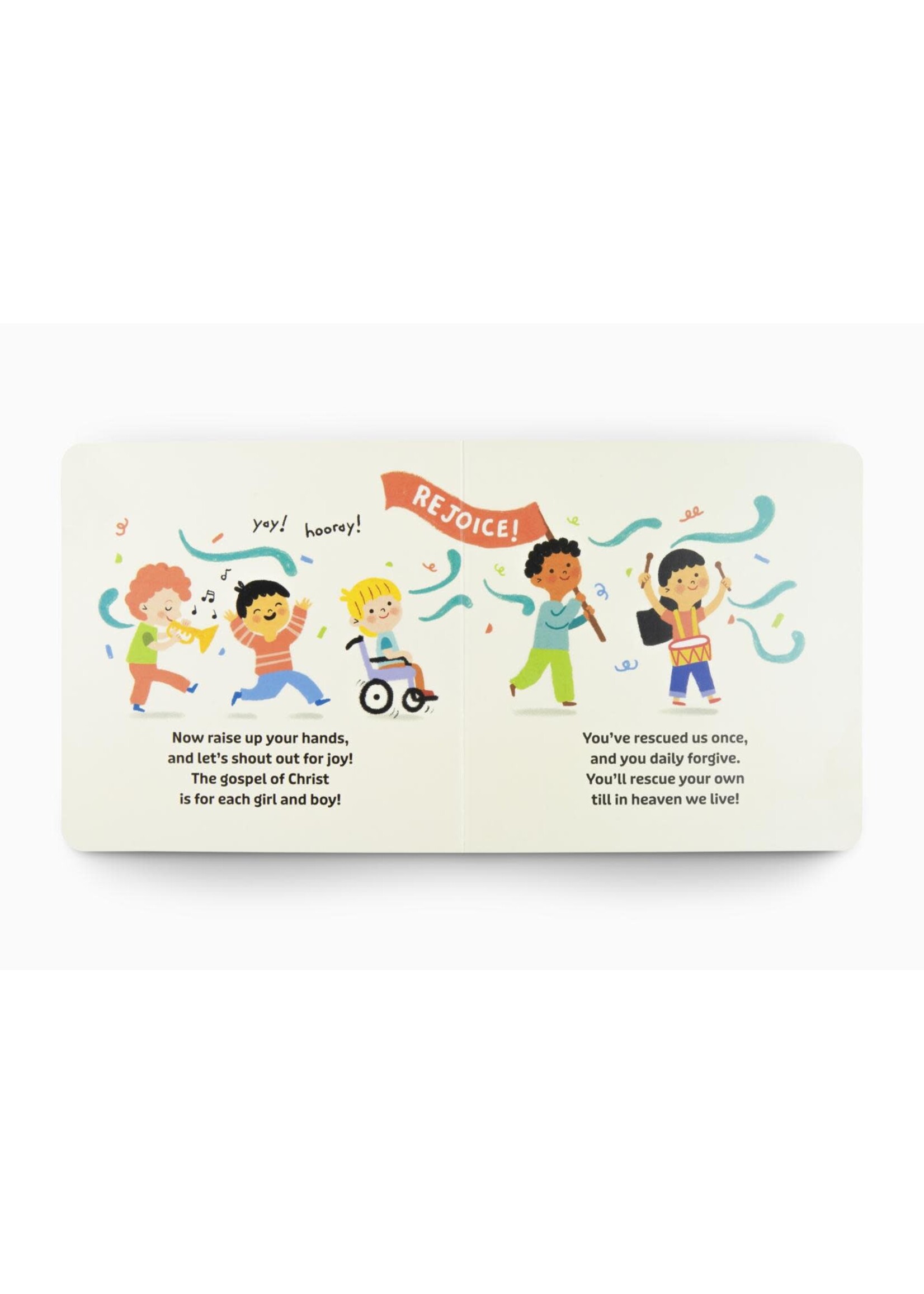 God Rescues Me - Board Book