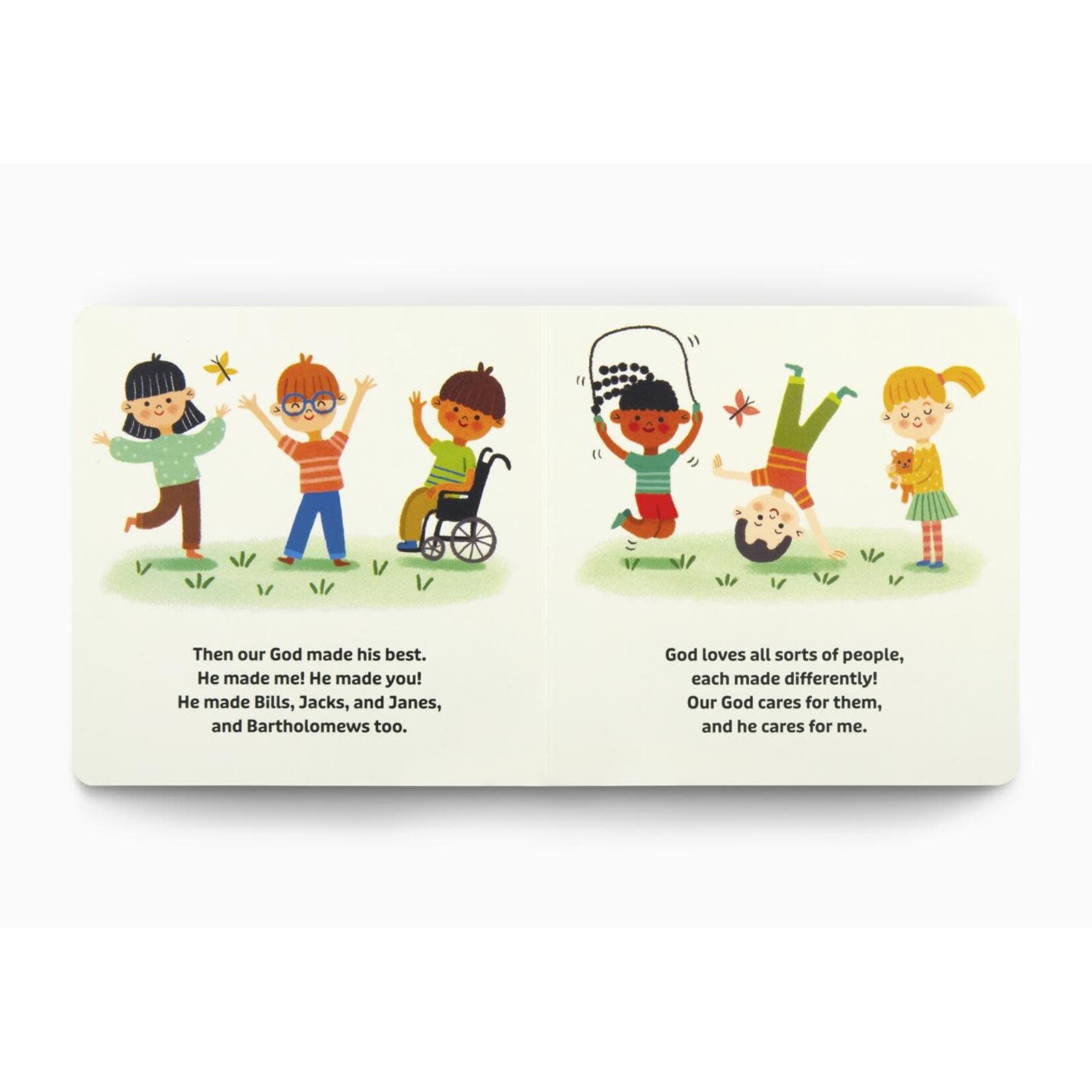 God Cares For Me - Board Book