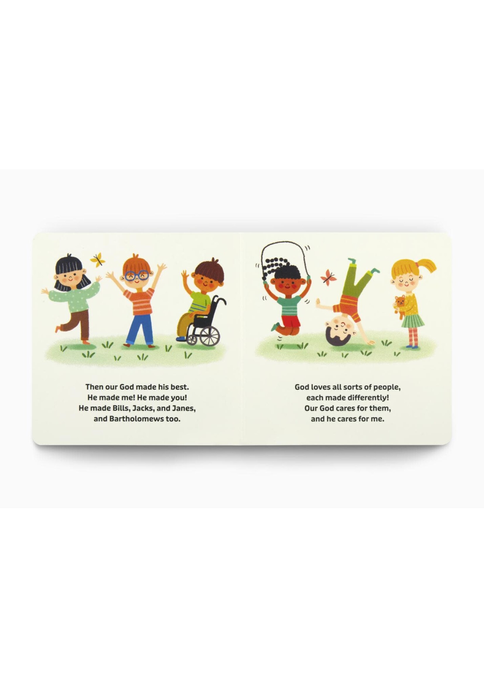 God Cares For Me - Board Book