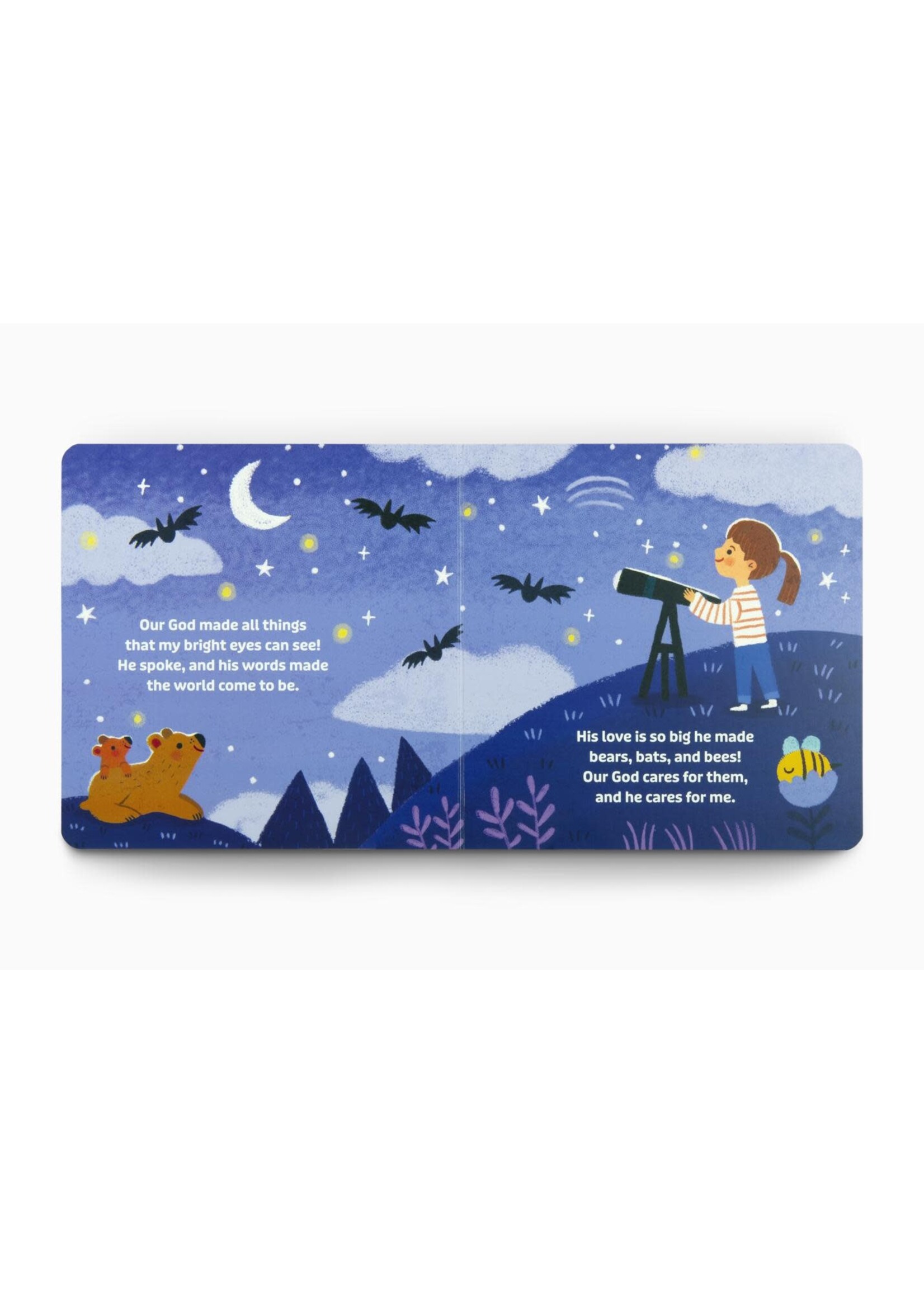 God Cares For Me - Board Book