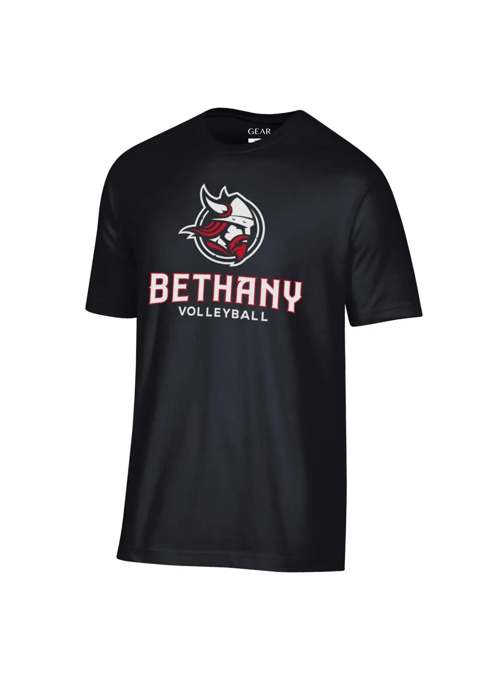 Bethany Vikings Volleyball - Black  Soft T-shirt