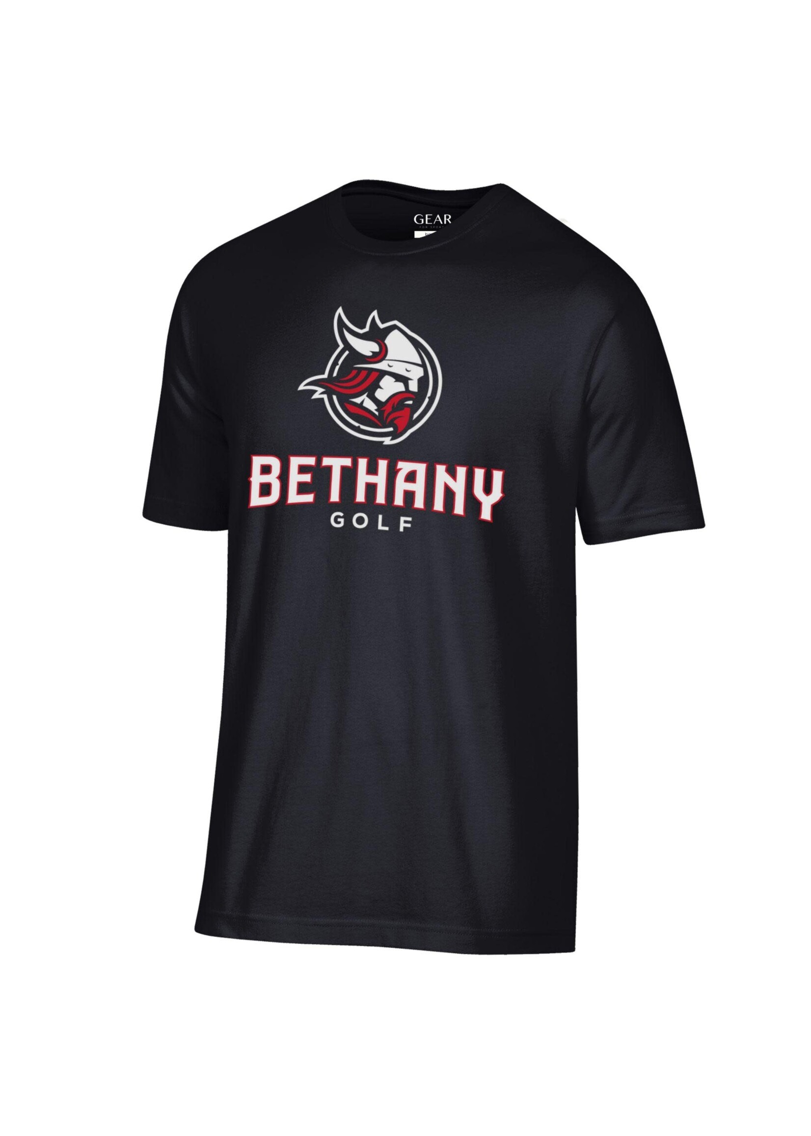 Bethany Vikings Golf- Black  Soft T-shirt