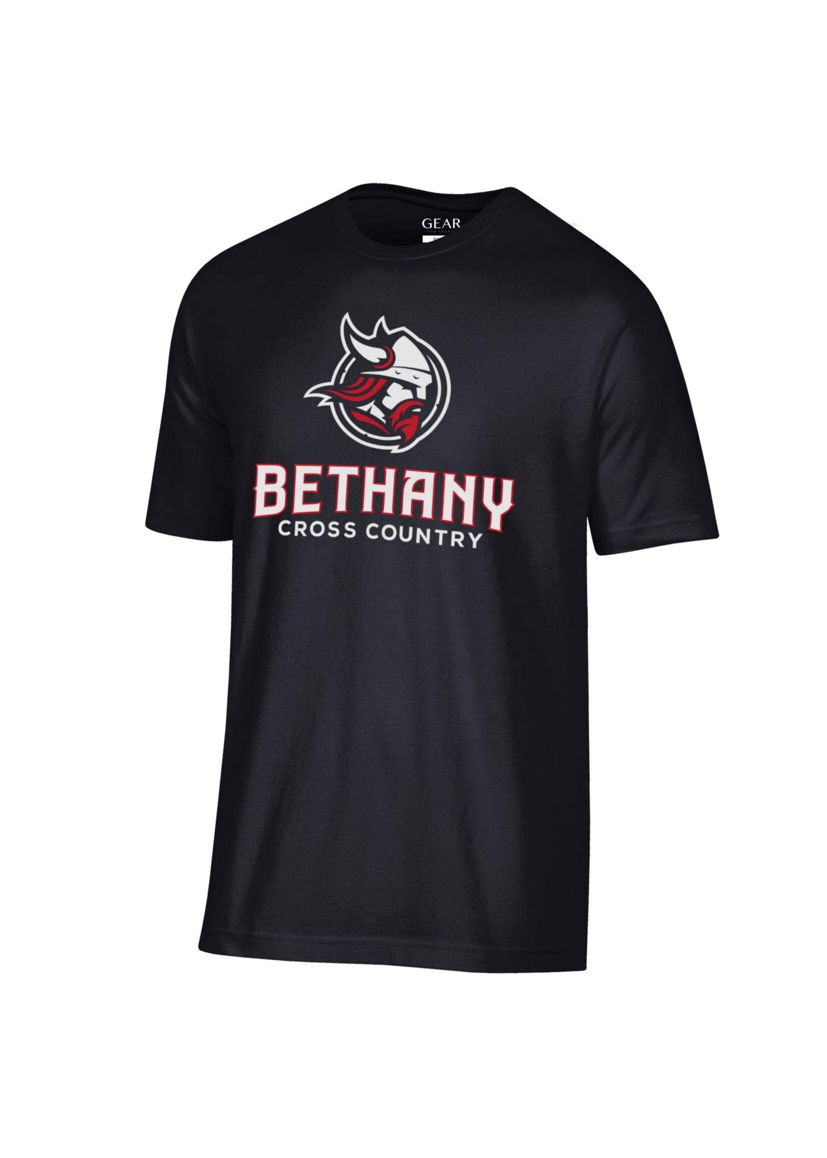 Bethany Vikings Cross Country- Black  Soft T-shirt