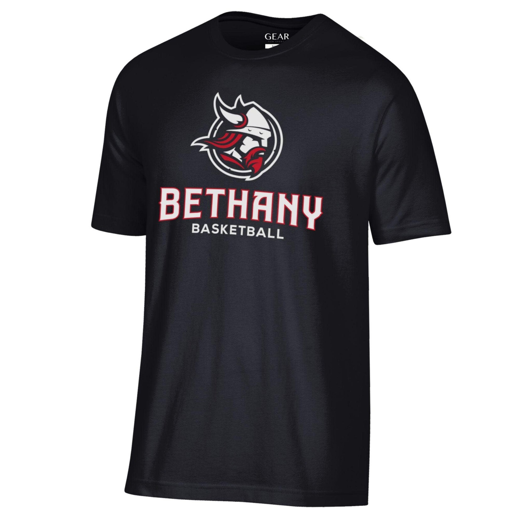 Bethany Vikings Basketball Black  Soft T-shirt