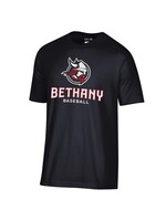 Bethany Vikings Baseball- Black  Soft T-shirt