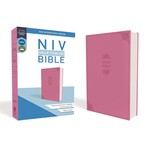 NIV, Value Thinline Bible, Leathersoft, Pink, Comfort Print
