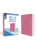 NIV, Value Thinline Bible, Leathersoft, Pink, Comfort Print
