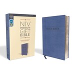 NIV, Premium Gift Bible, Leathersoft, Navy, Red Letter, Comfort Print