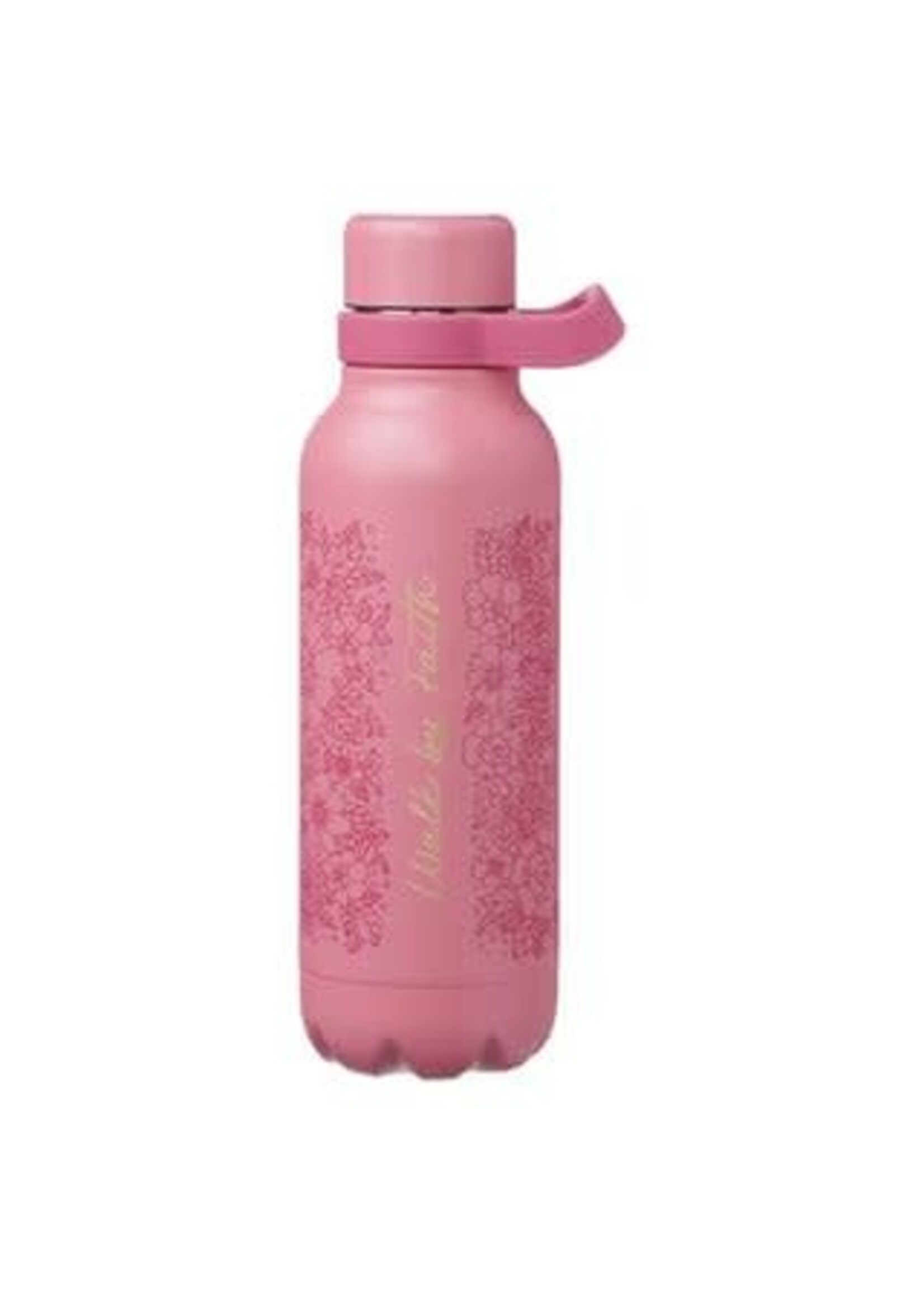 Walk by Faith Rose Floral Stainless Steel Water Bottle