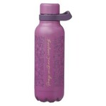 Pray Without Ceasing Plum Floral Stainless Steel Water Bottle