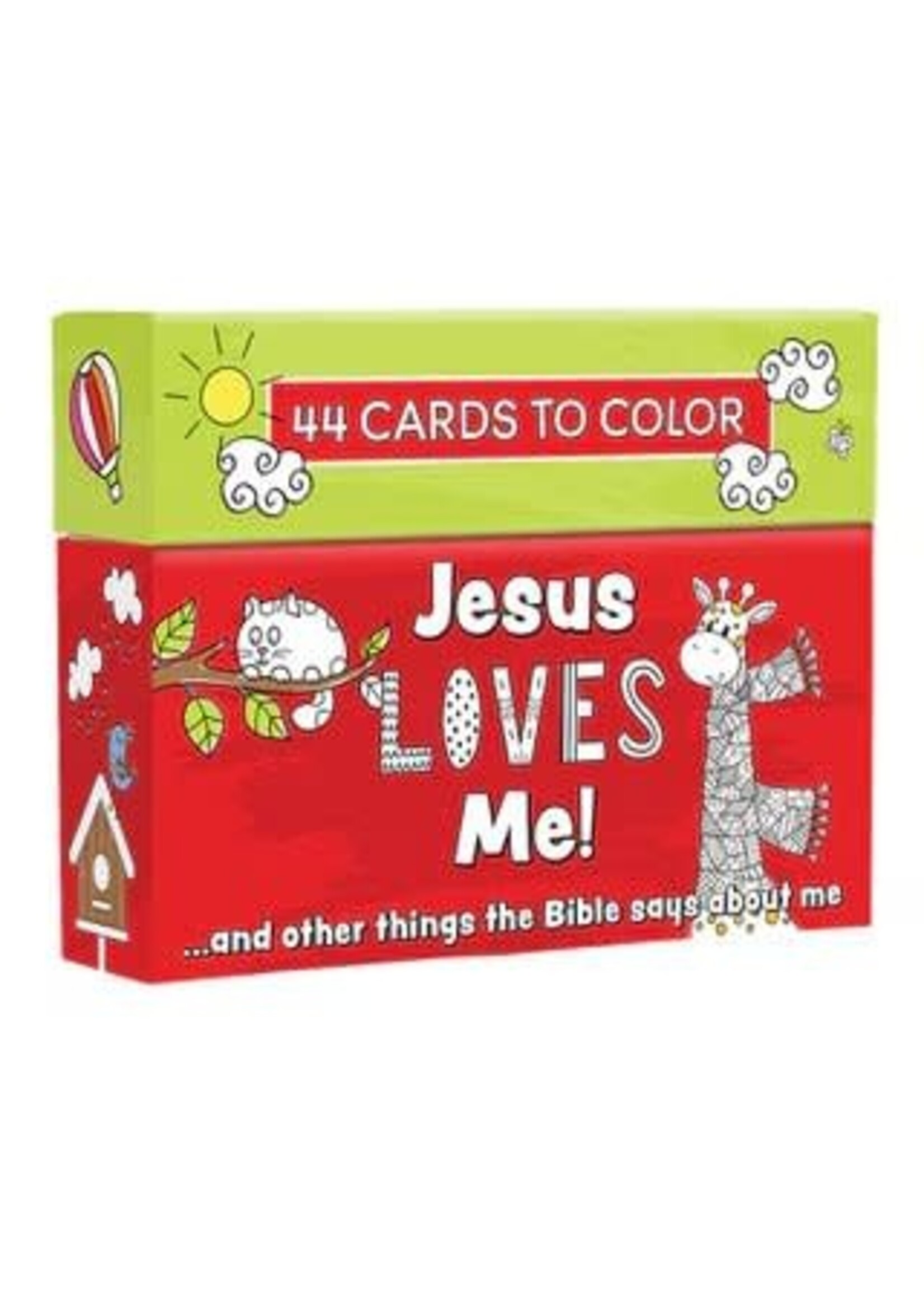 Jesus Loves Me Boxed Coloring Cards