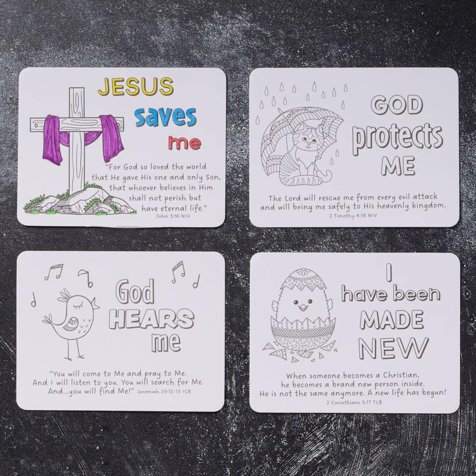 Jesus Loves Me Boxed Coloring Cards