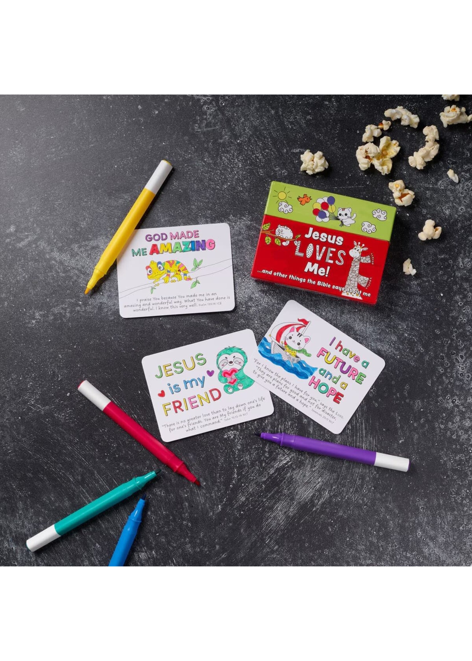 Jesus Loves Me Boxed Coloring Cards