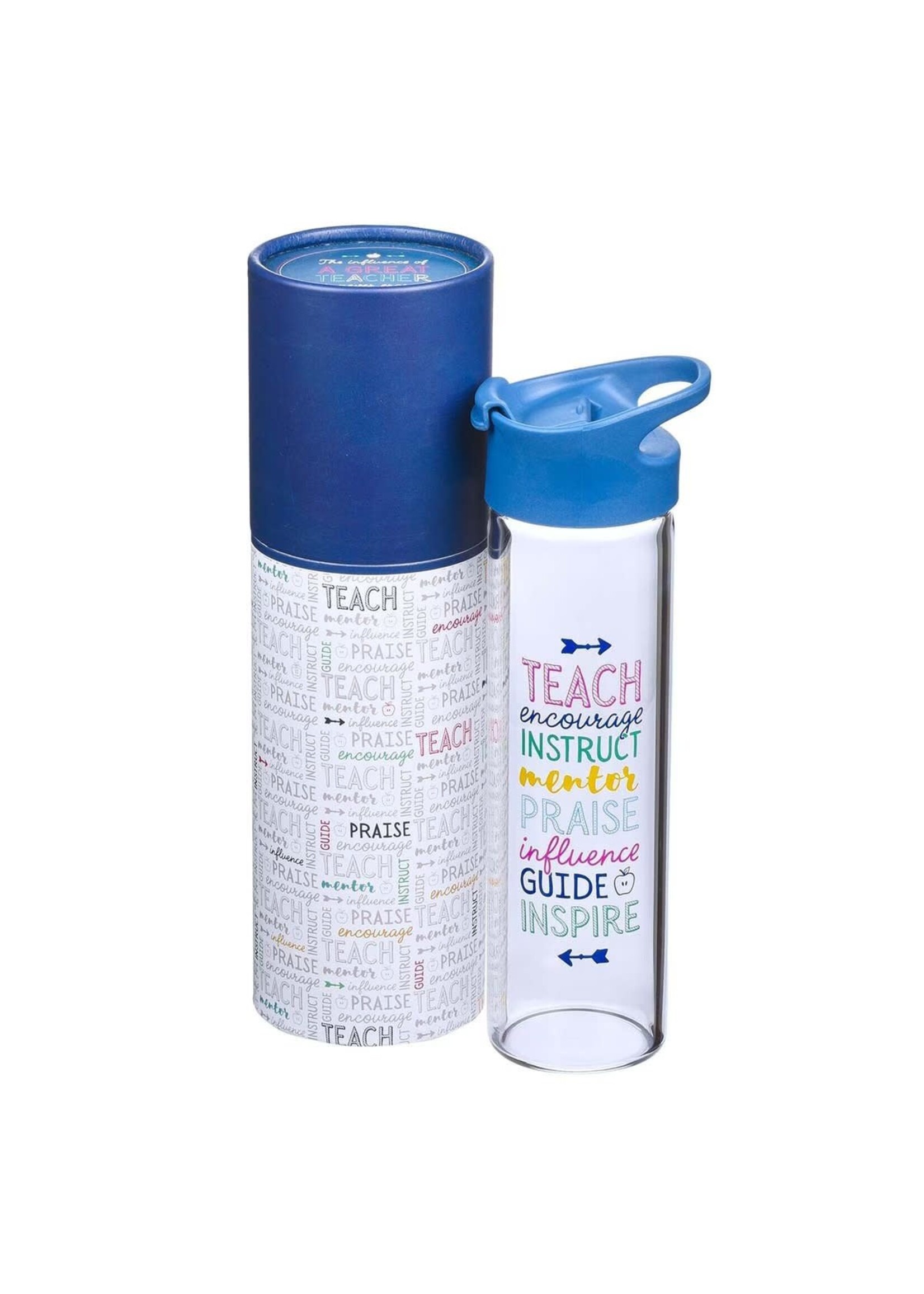 A Great Teacher Glass Water Bottle