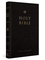 Crossway (ESV) English Standard Version Church Bible - Hardcover Black (Red Letter)