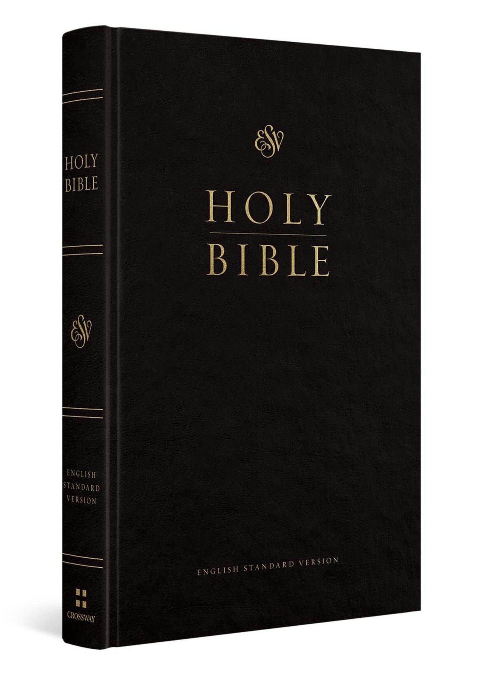 Crossway (ESV) English Standard Version Church Bible - Hardcover Black (Red Letter)
