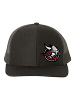 Viking Trucker Cap- Black- Richardson 112 Original MD-LG