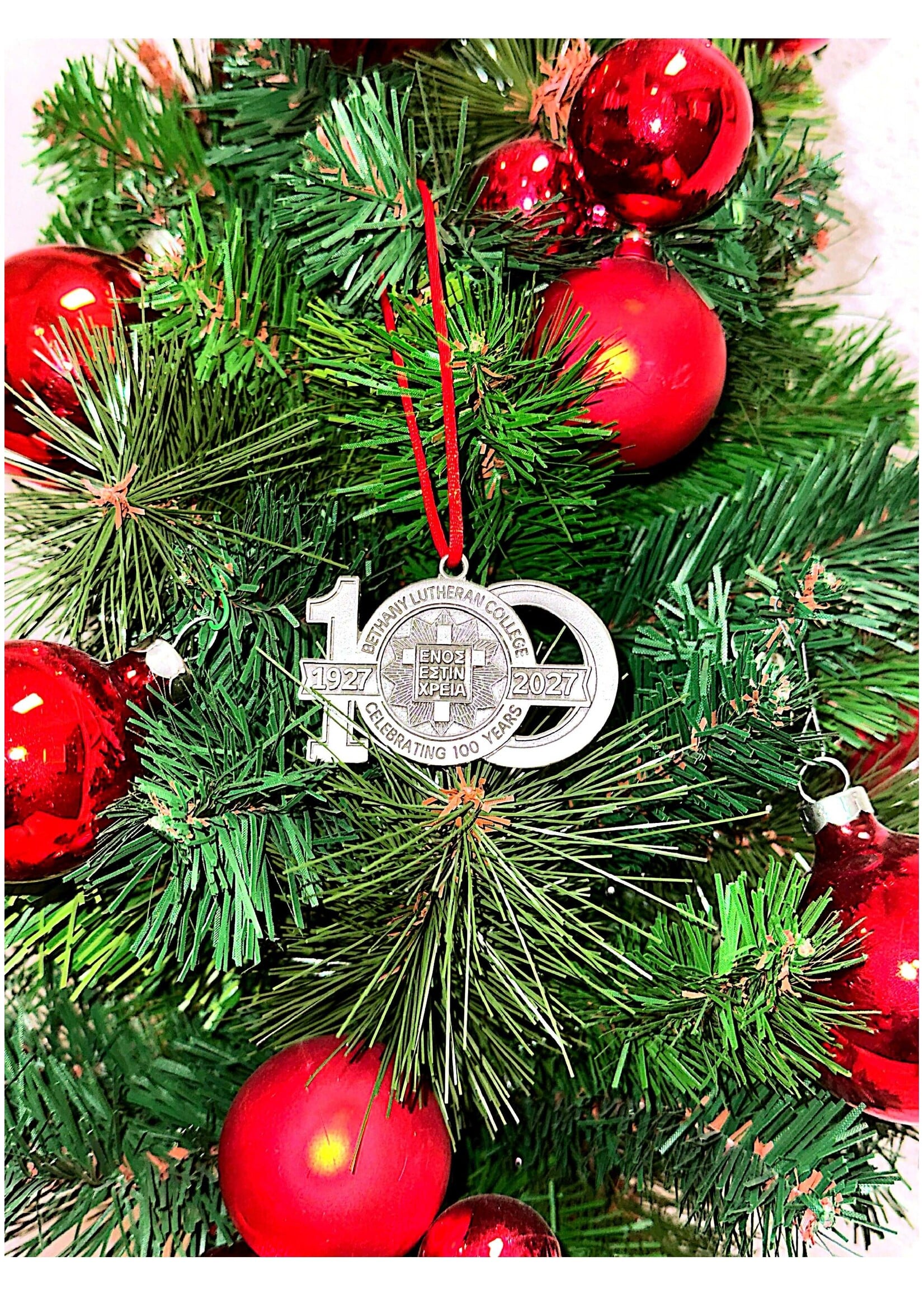 Ornament Bethany Medallion - 100 years of BLC