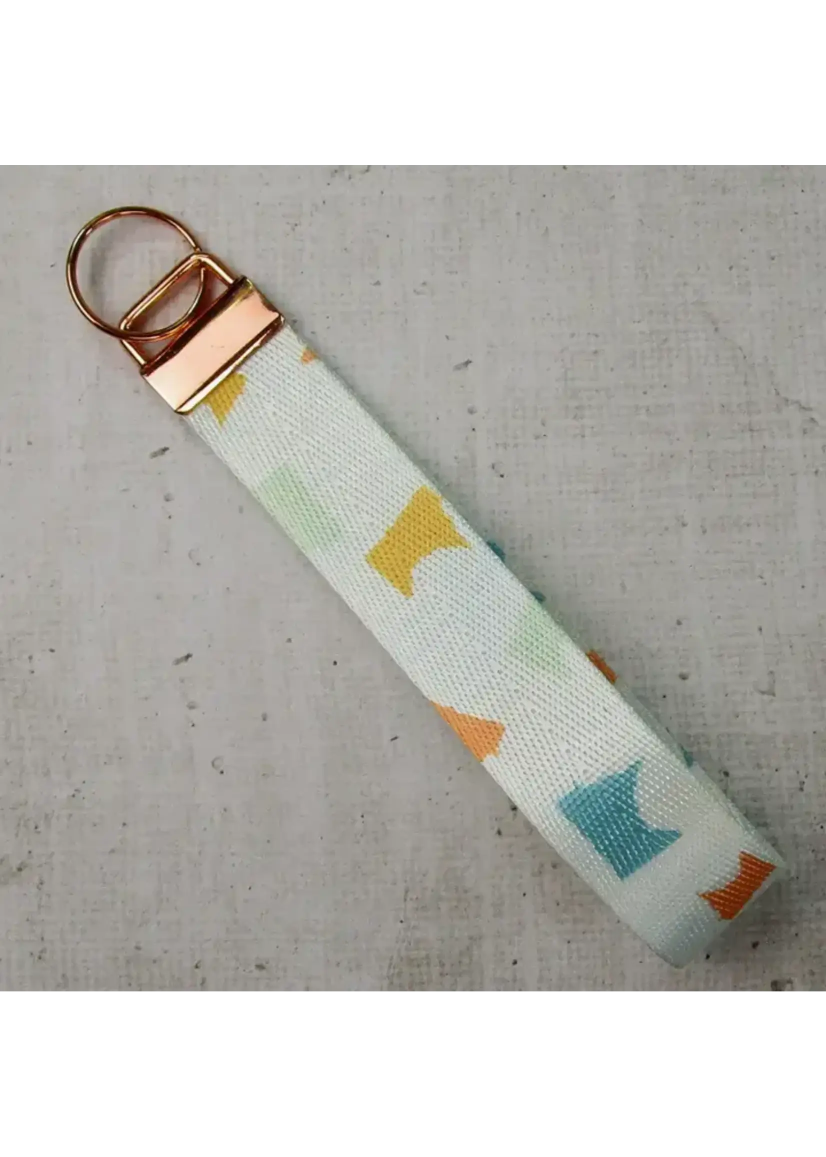 Key Fob Wristlet Keychains