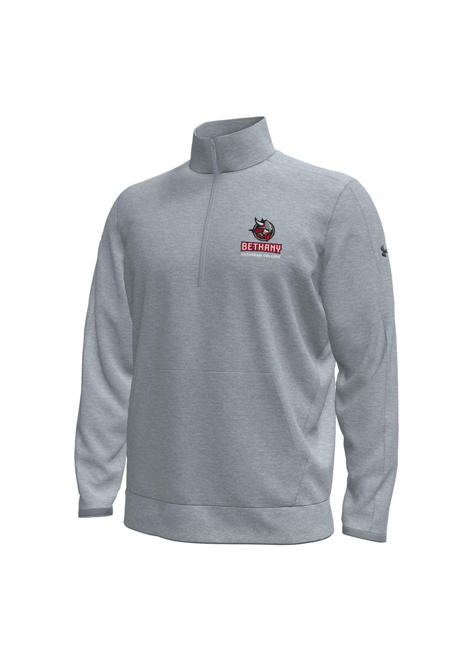 UA Fleece 1/4 Zip - Steel Heather