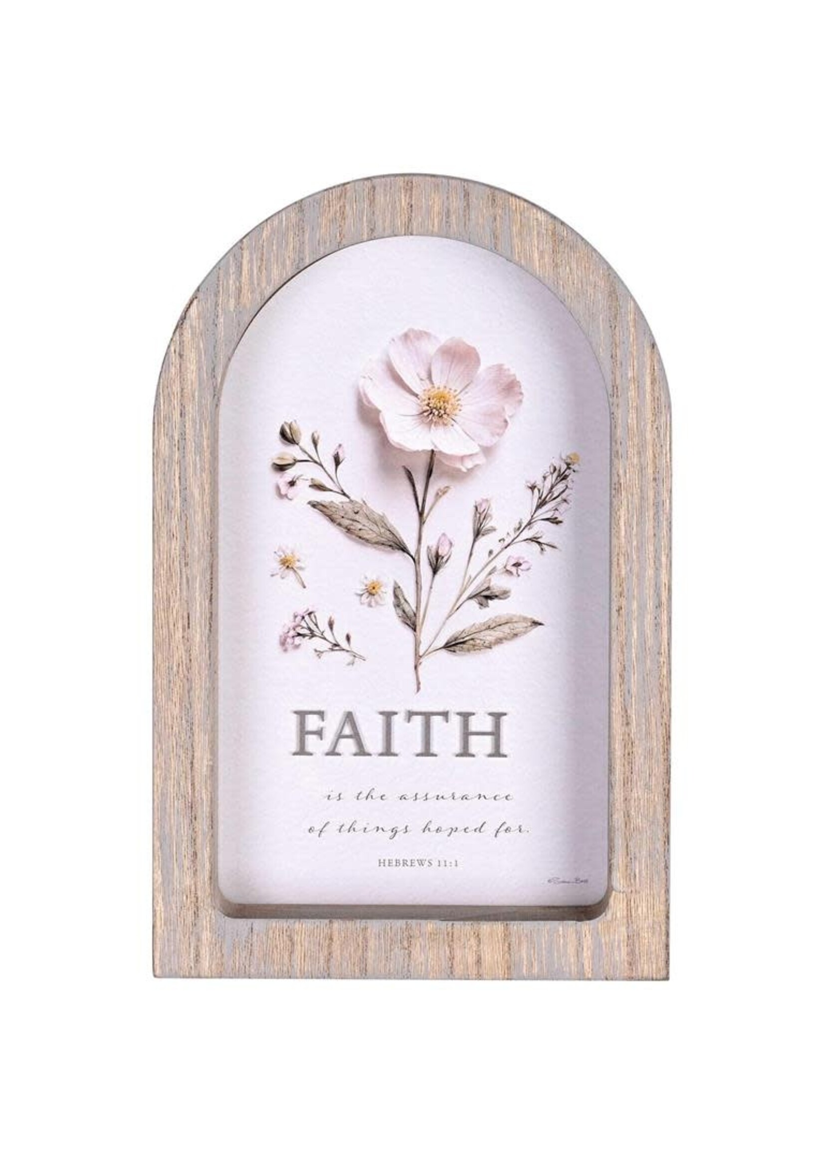 Framed Arch Faith Is Assurance - 7X11